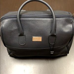 Armani Collezioni Black Leather Handbag